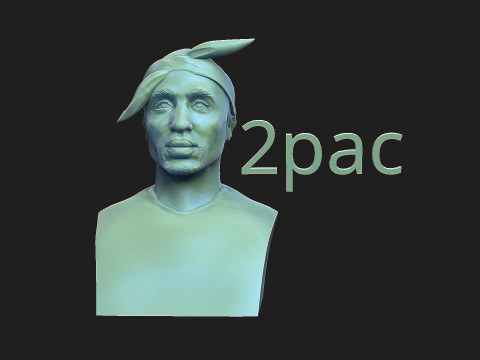 2 pac 3D Print Model