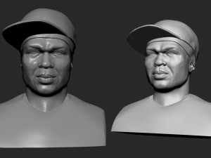50cent Model Cetak 3D