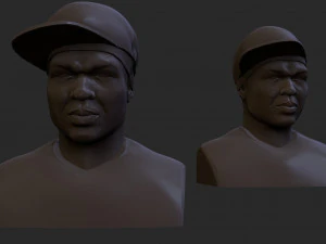 50cent 3D Print Model