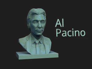 Al pacino Modelo de Impressão 3D