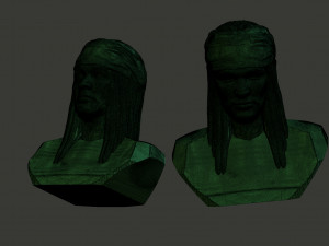 Axl Rose 3D Print Model