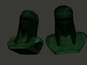 Axl Rose 3D Print Model