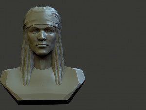 Axl Rose 3D Print Model
