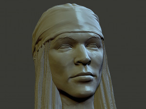 Axl Rose 3D Print Model