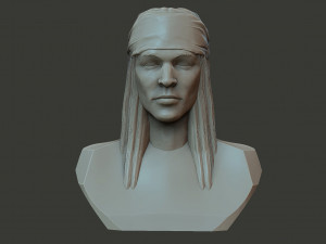 Axl Rose 3D Print Model