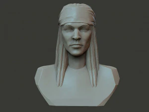 Axl Rose 3D Print Model