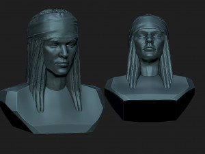 Axl Rose 3D Print Model