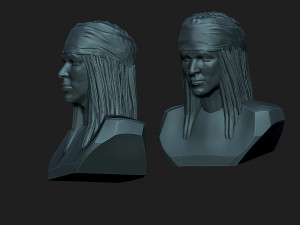 Axl Rose 3D Print Model