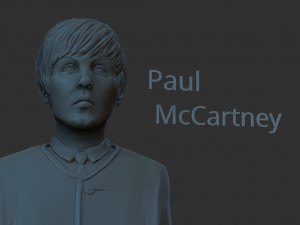 Beatles 3Dプリントモデル