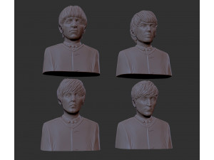 Beatles 3Dプリントモデル