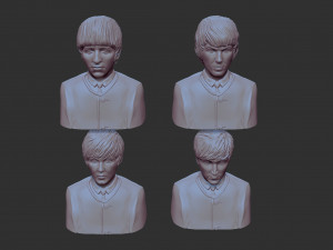 Beatles 3Dプリントモデル