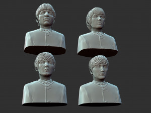 Beatles 3Dプリントモデル