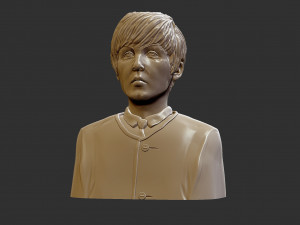 Beatles 3Dプリントモデル