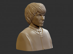 Beatles 3Dプリントモデル