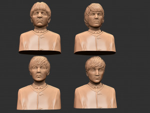 Beatles 3Dプリントモデル