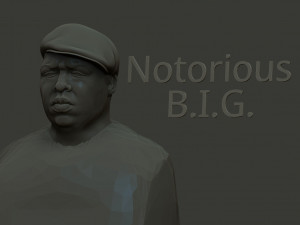 Notorious BIG 3D Print Model