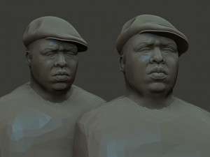Notorious BIG 3D 프린트 모델