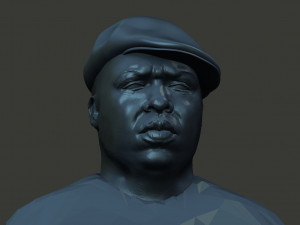 Notorious BIG 3D 프린트 모델