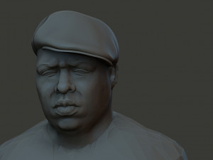 Notorious BIG 3D 프린트 모델