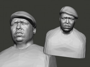 Notorious BIG 3D 프린트 모델
