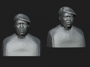 Notorious BIG 3D 프린트 모델