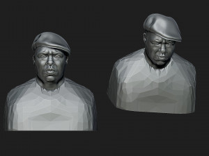Notorious BIG 3D 프린트 모델