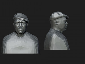 Notorious BIG 3D 프린트 모델