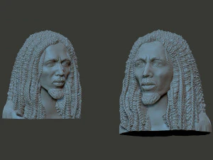 Bob marley 3D Print Model