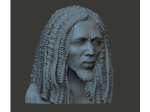 Bob marley Modèles 3D en vedette
