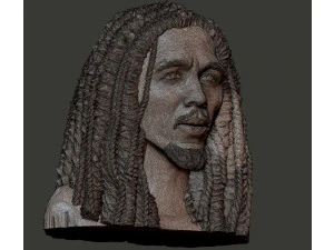 Bob marley 3D Print Model