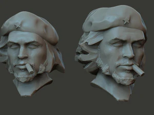 Che Guevara 3D Print Model