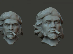 Che Guevara 3D Print Model