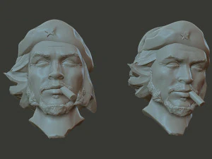 Che Guevara 3D Print Model