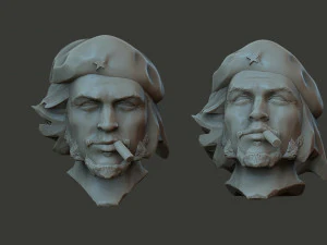 Che Guevara 3D Print Model