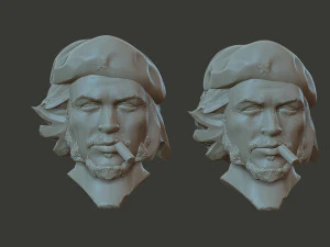 Che Guevara 3D Print Model