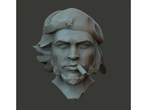 Che Guevara 3D Print Model