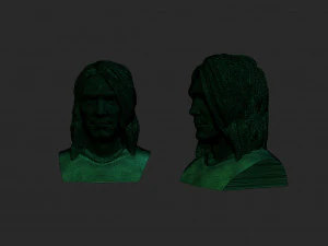 Kurt Cobain 3D Print Model