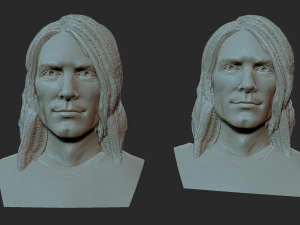 Kurt Cobain 3D Print Model