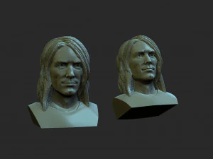 Kurt Cobain 3D Print Model