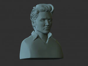 Elvis Presley 3D Print Model