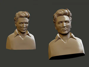 Elvis Presley 3D Print Model