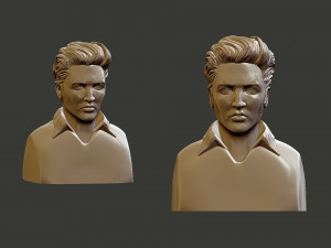 Elvis Presley Modèles 3D en vedette