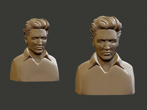 Elvis Presley Modèles 3D en vedette
