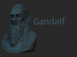 Gandalf 3D-printmodel