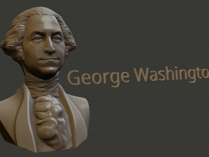 George Washington 3D-Druckmodell