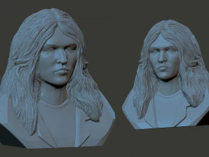 Ian Gillan 3D Print Model