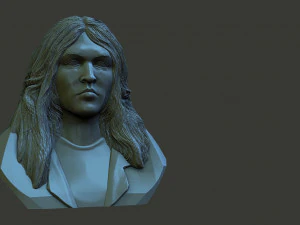 Ian Gillan 3D Print Model