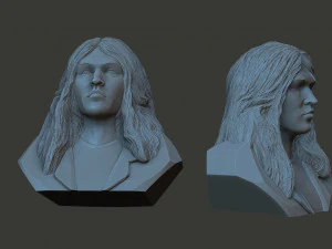 Ian Gillan 3D Print Model