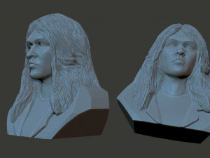 Ian Gillan 3D Print Model