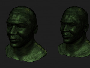 Mike Tyson Model Cetak 3D